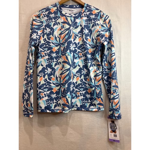 Roxy floral long sleeve rash - long,
