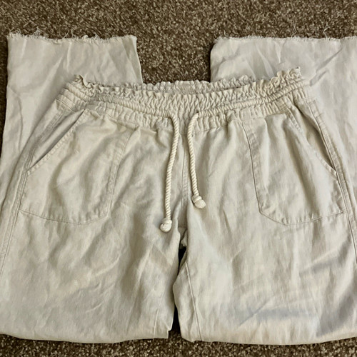 Women beige solid - roxy, pants